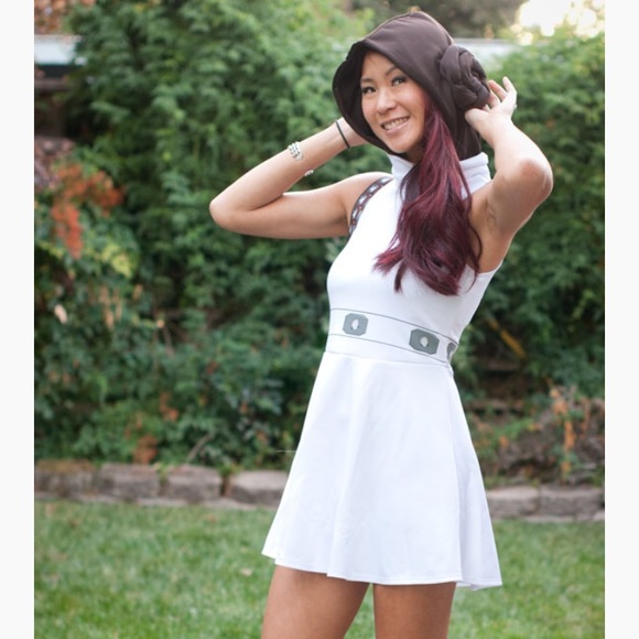 princess leia skater dress